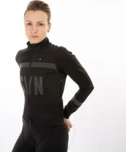 DAMEN SYNDICATE DEEP WINTER JACKE BLACK -Biehler deep wi da ja chrome21 set2 1280x1280