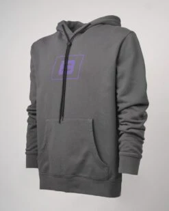 ALLEZ HOODIE B GREY PURPLE