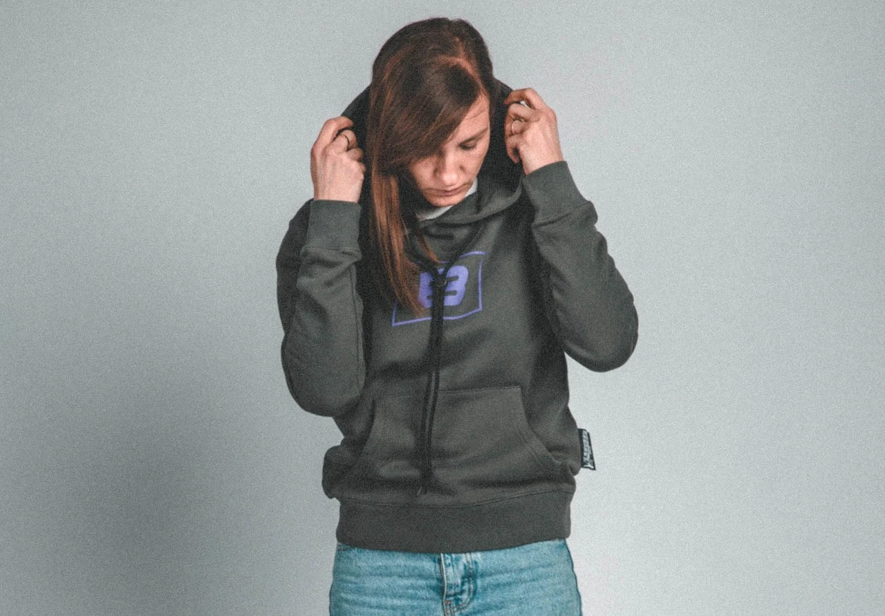 ALLEZ HOODIE B GREY PURPLE 5 ALLEZ HOODIE B GREY PURPLE – Bild 5