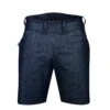 DISTANCE PATTERN SHORTS DENIM