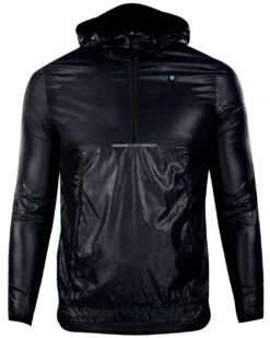 GRAVEL HOODED WINDBREAKER MARINE