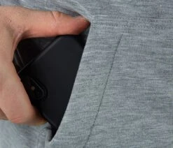 GRAVEL ZIPPED HOODIE -Biehler men grvl zip hoodie detail2 1280x1280