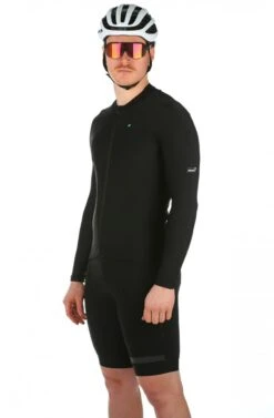 SIGNATURE³ LANGARM RADTRIKOT BLACK -Biehler men sig blk ls set1 1280x1280