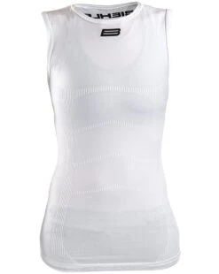 DAMEN SEAMLESS PRO SLEEVELESS BASELAYER WHITE