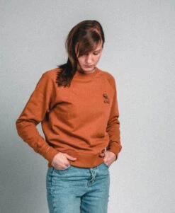 ALLEZ SWEATER BIRD COPPER -Biehler sweater bird4 1280x1280