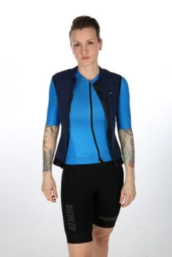 DAMEN SIGNATURE³ WESTE NIGHT BLUE -Biehler women sig gilet nightbl detail 1280x1280