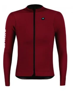DAMEN THERMAL RAIN LANGARM RADTRIKOT CARDINAL